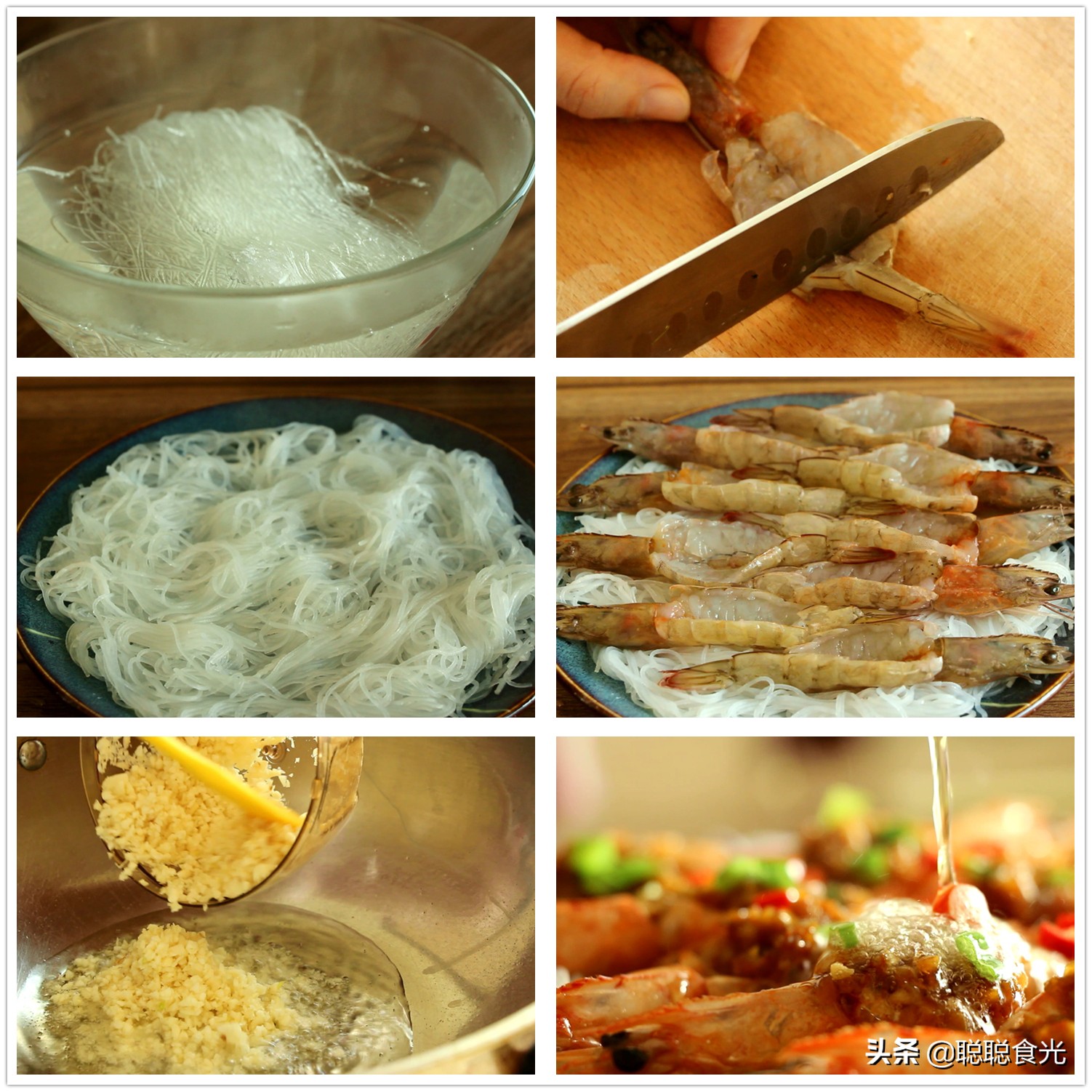 年夜饭必备的蒜蓉大虾蒜香入味,年夜饭白灼大虾全家人都爱吃