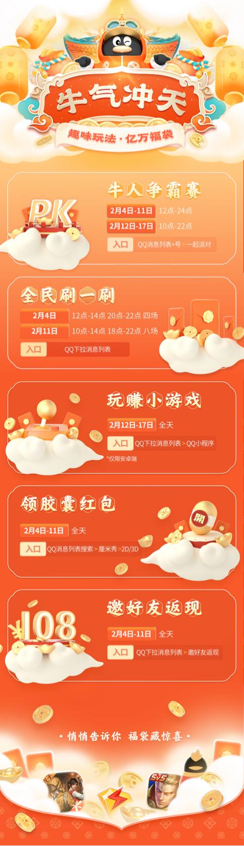 各路明星空降腾讯QQ，除夕专场掀起答题狂潮