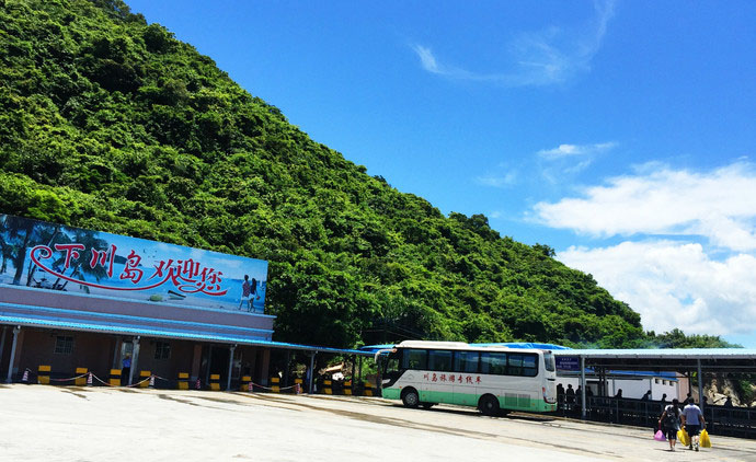 广东台山下川岛,广东玩海岛