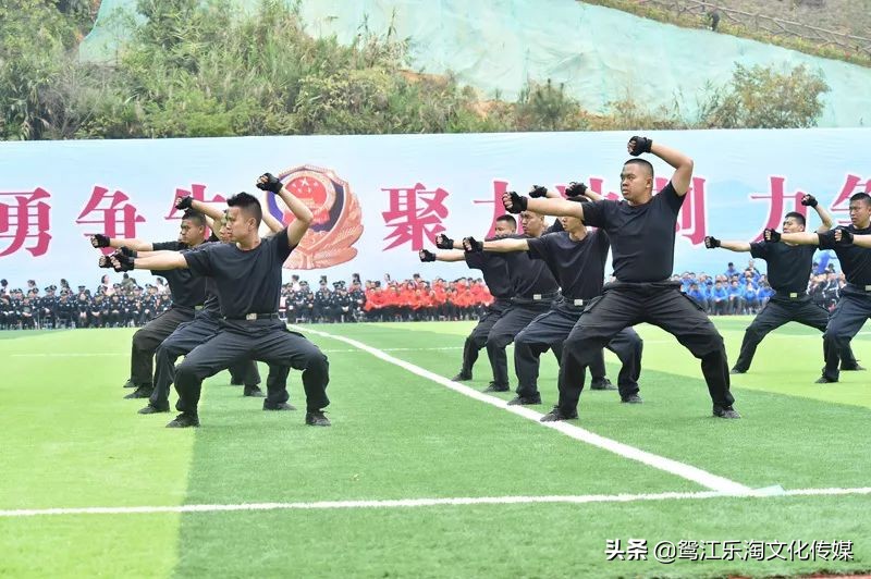 梧州公安演练,全市公安特警比武开幕式