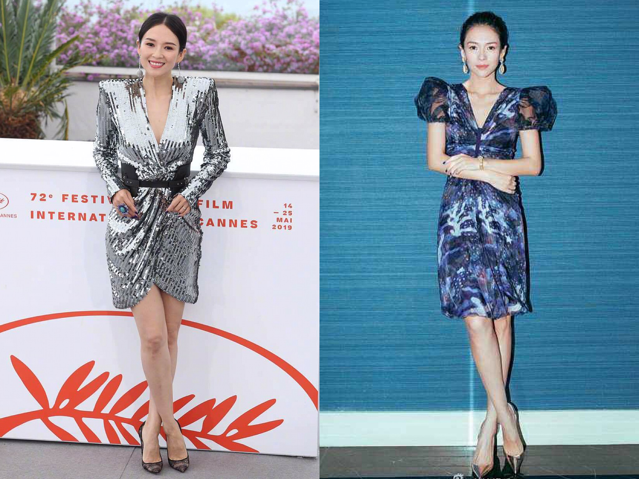 明星穿搭和章子怡学穿搭,肩膀小的女生穿衣