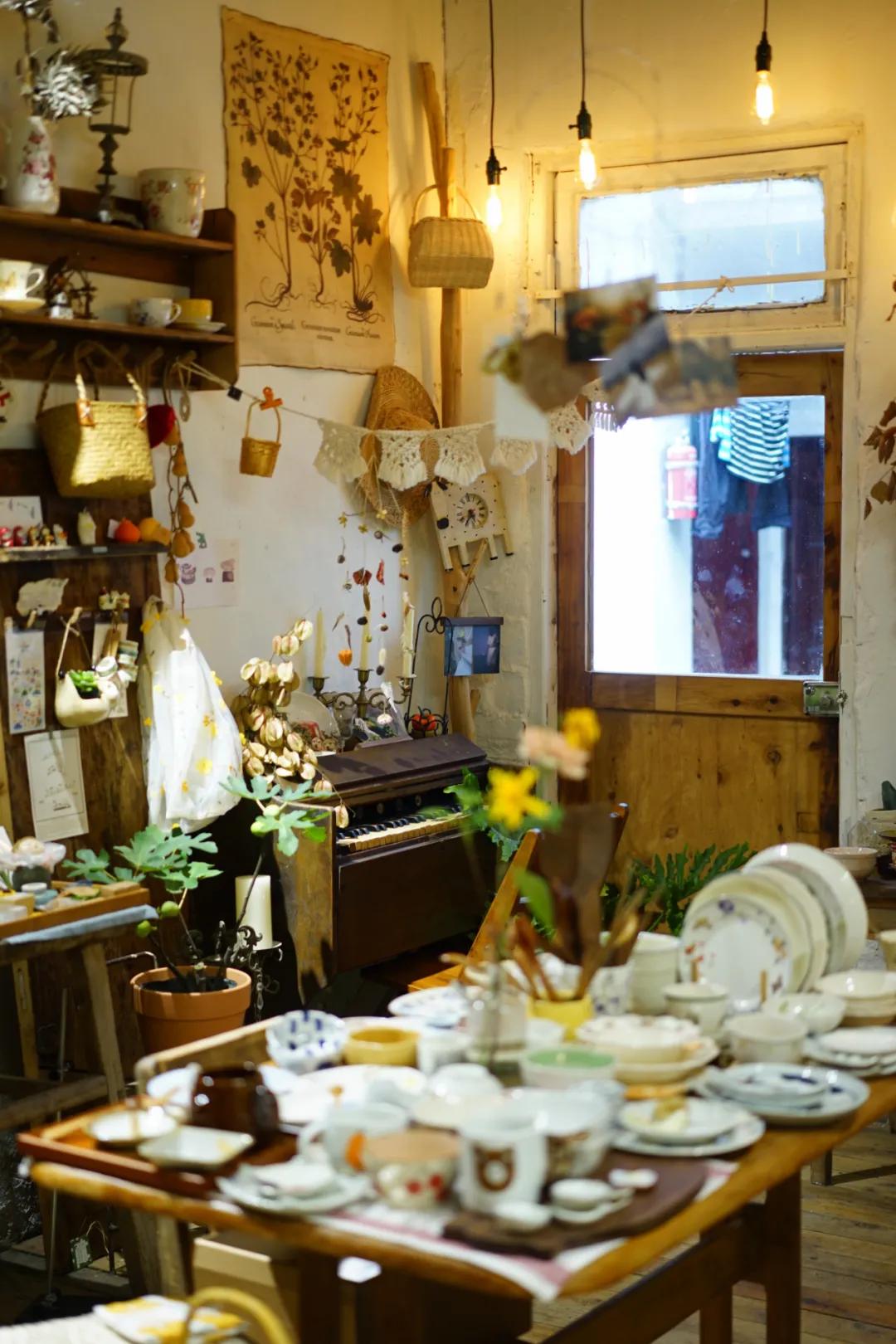 成都两个小姑娘开的老房子花艺杂货铺，外地游客不远千里专程打卡