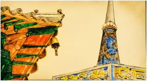 梦飞沙画高清图片,指间沙画艺术家