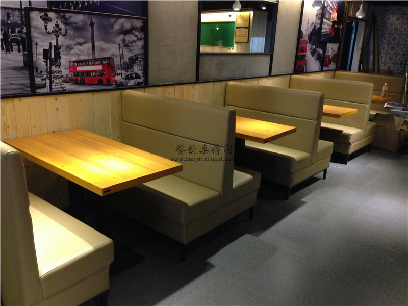 餐饮流行沙发卡座款式,100种餐厅卡座设计