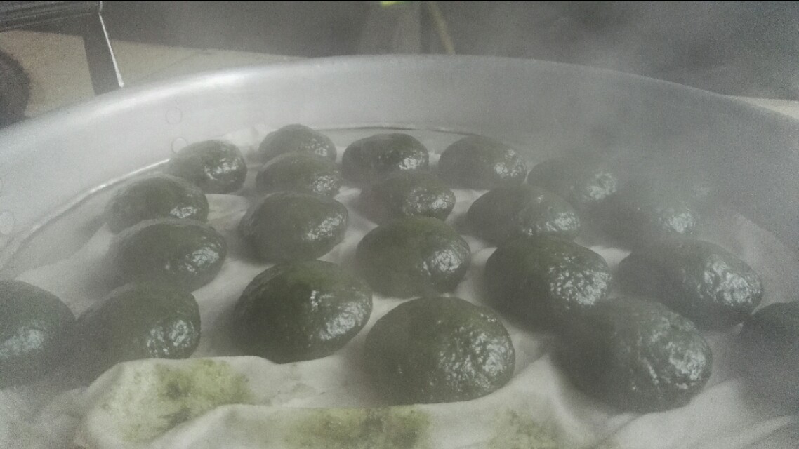 蛋黄艾草青团的正宗做法,艾草青团的做法和配方红豆沙馅
