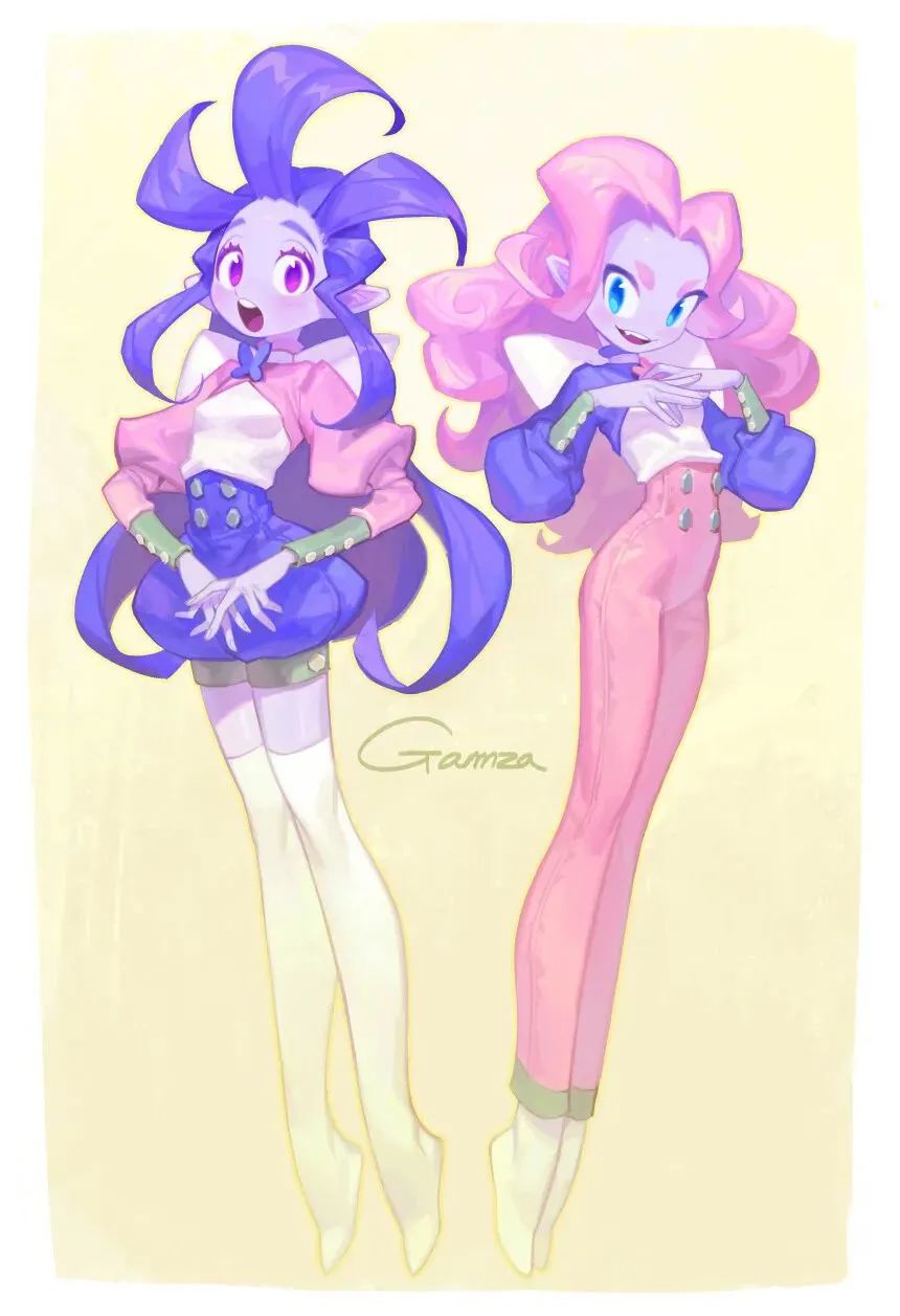 LEEMK,GAMZA/贯彻爱与真实的邪恶|插画分享