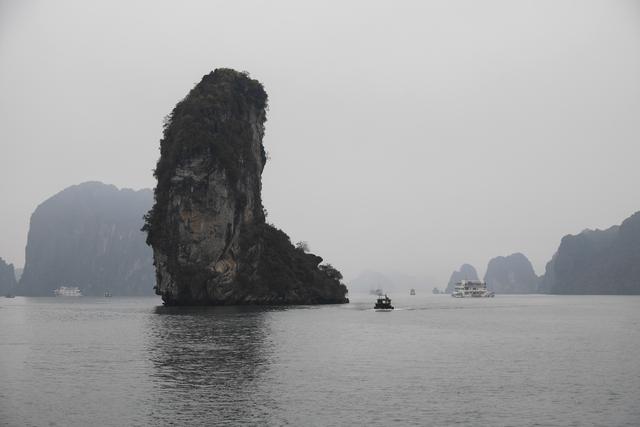这里虽然风景如画人们生活的却很凄惨没日没夜的追着大船讨生活