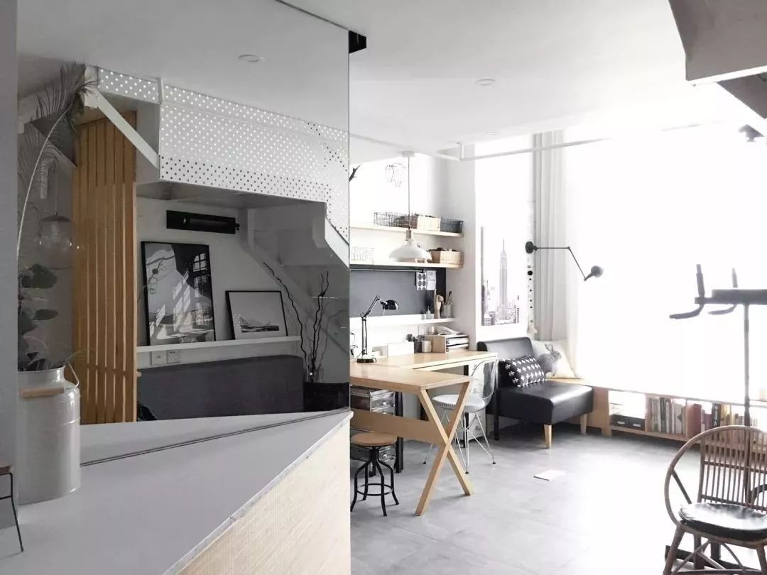 房子都是自己设计的,房子再小也要尝试一下法式风