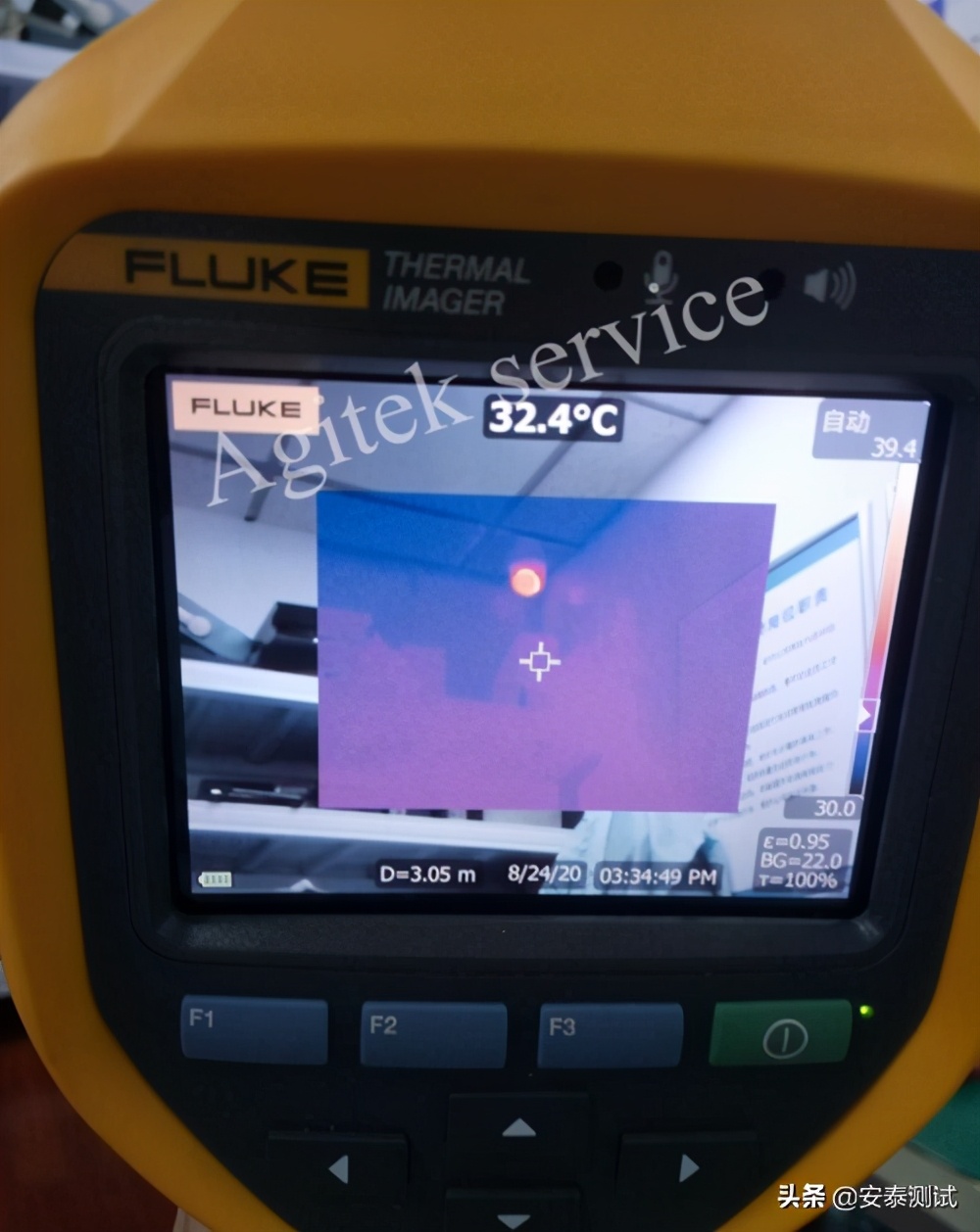 福禄克红外热像仪ti450使用说明,福禄克红外测温仪怎么拆解