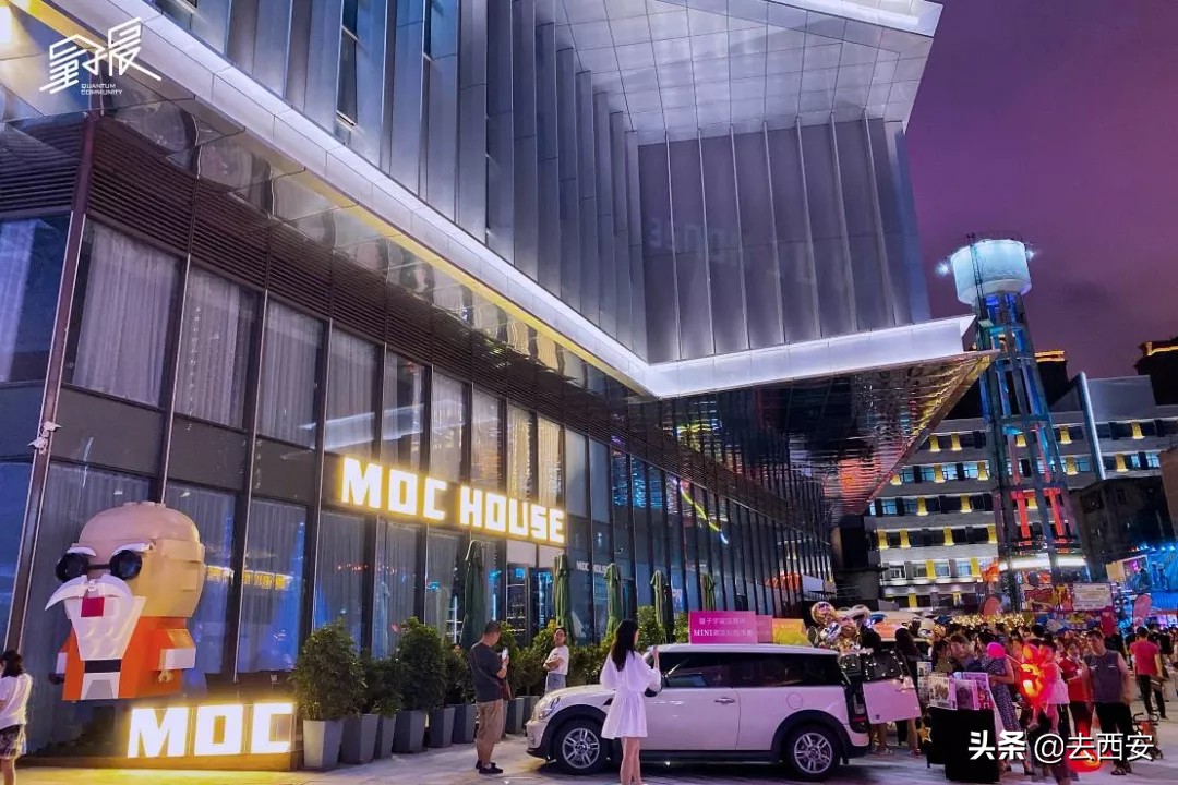 西安曲江创意谷商业业态,西安最大的商业综合体荟聚