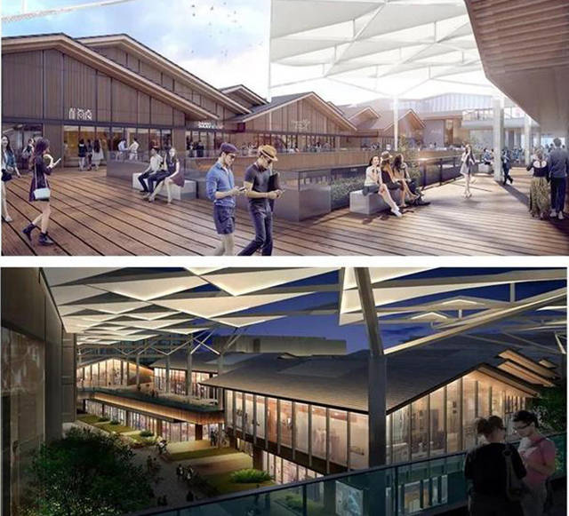 金大地庐州天街位置在哪,金大地新中式风格设计