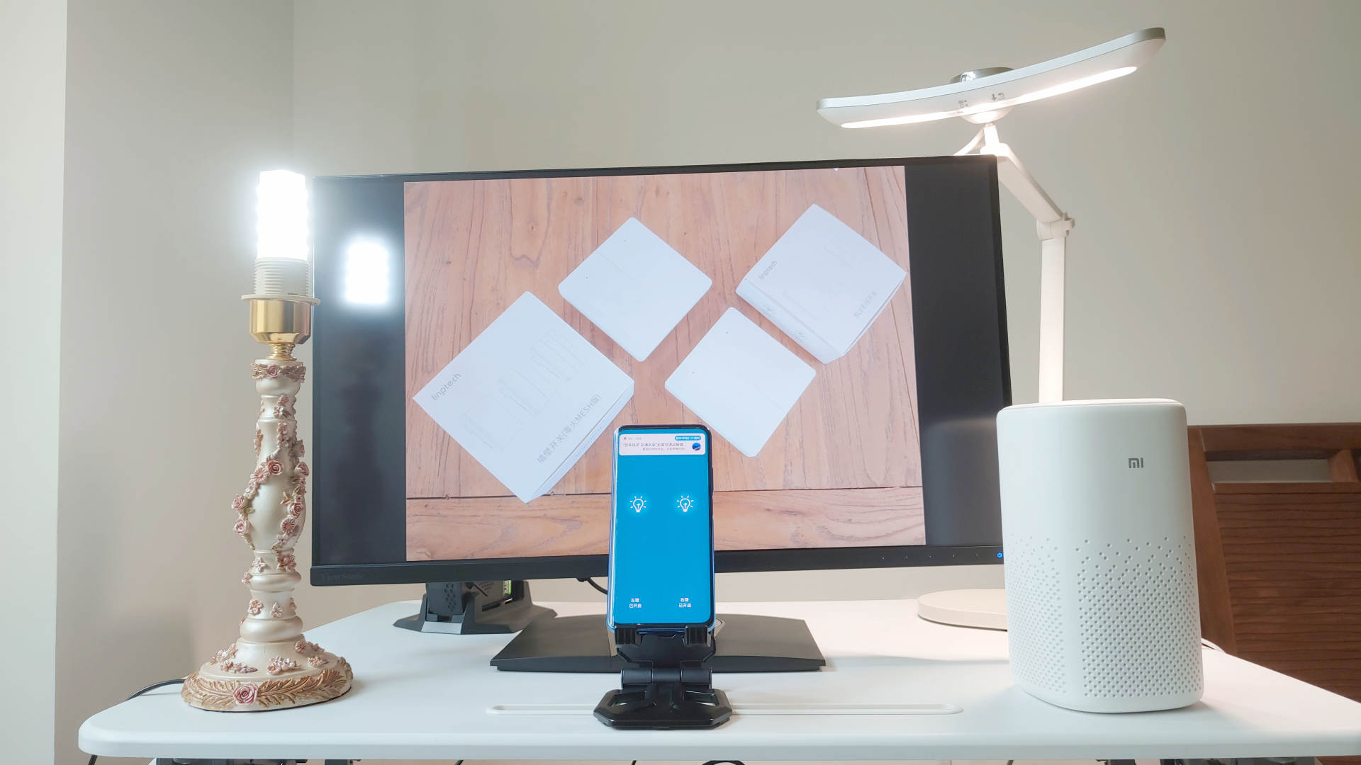 领普智能开关改装凌动开关,蓝牙无线双控开关