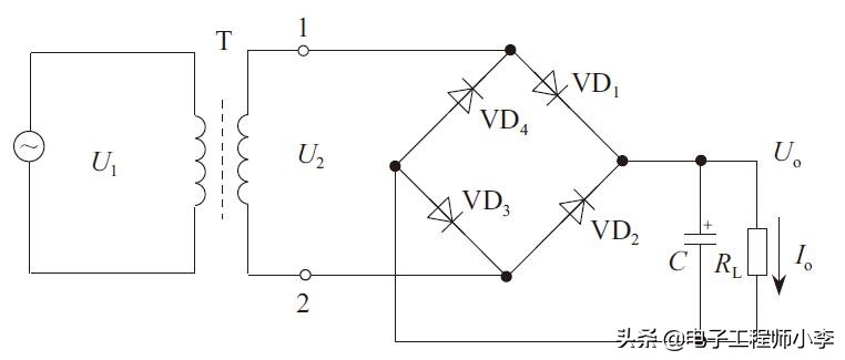 整流滤波电路的实验内容和方法,220V全波桥式整流滤波电路讲解