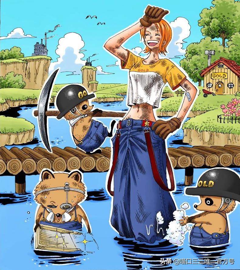 海贼王娜美登场是哪集,海贼王金狮子剧场版娜美