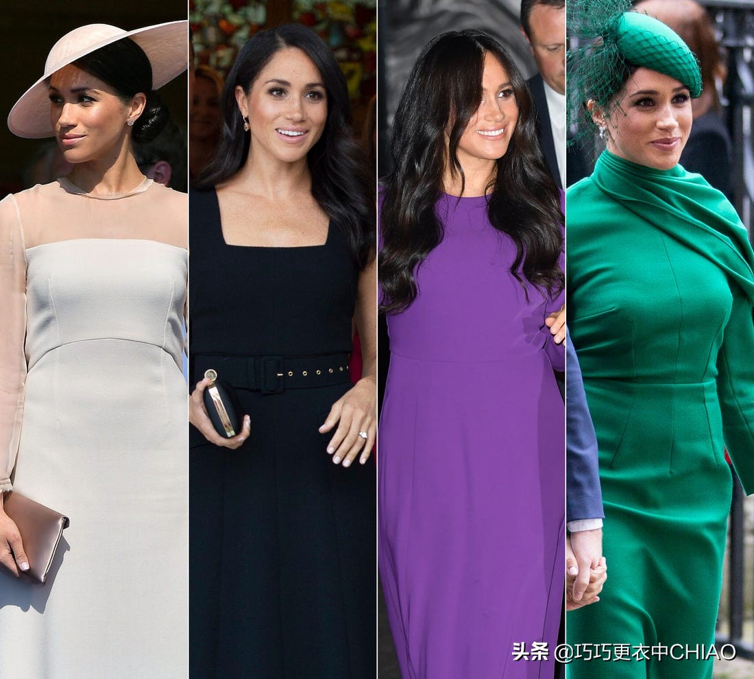 梅根马克尔年轻时,梅根马克尔时尚造型