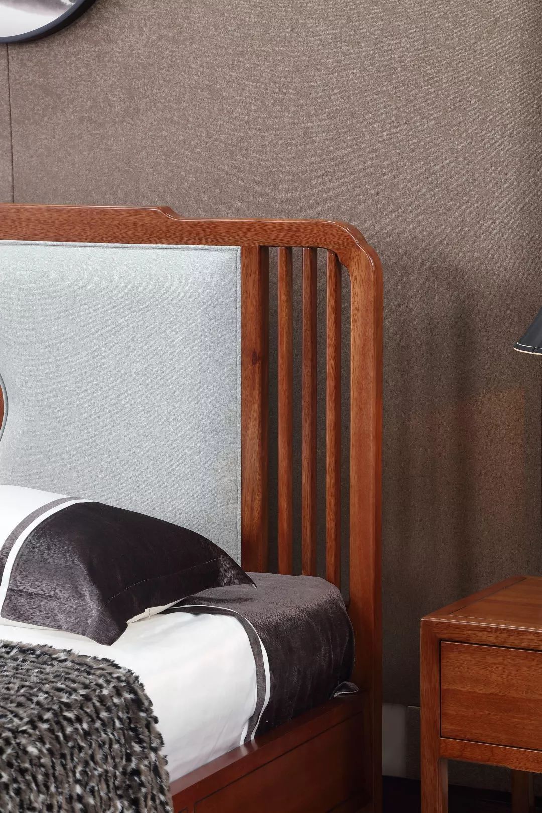 海棠木实木家具系列,海棠木新中式