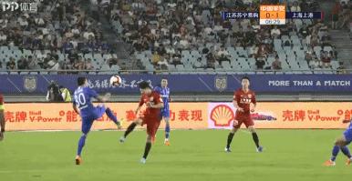 江苏苏宁1比1上海上港,江苏苏宁中超第18轮