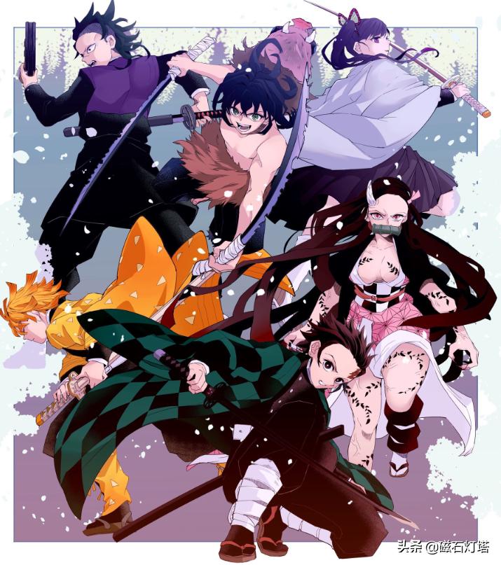 鬼灭之刃——一个少年带着变为鬼的妹妹，踏上自我复仇与救赎之路