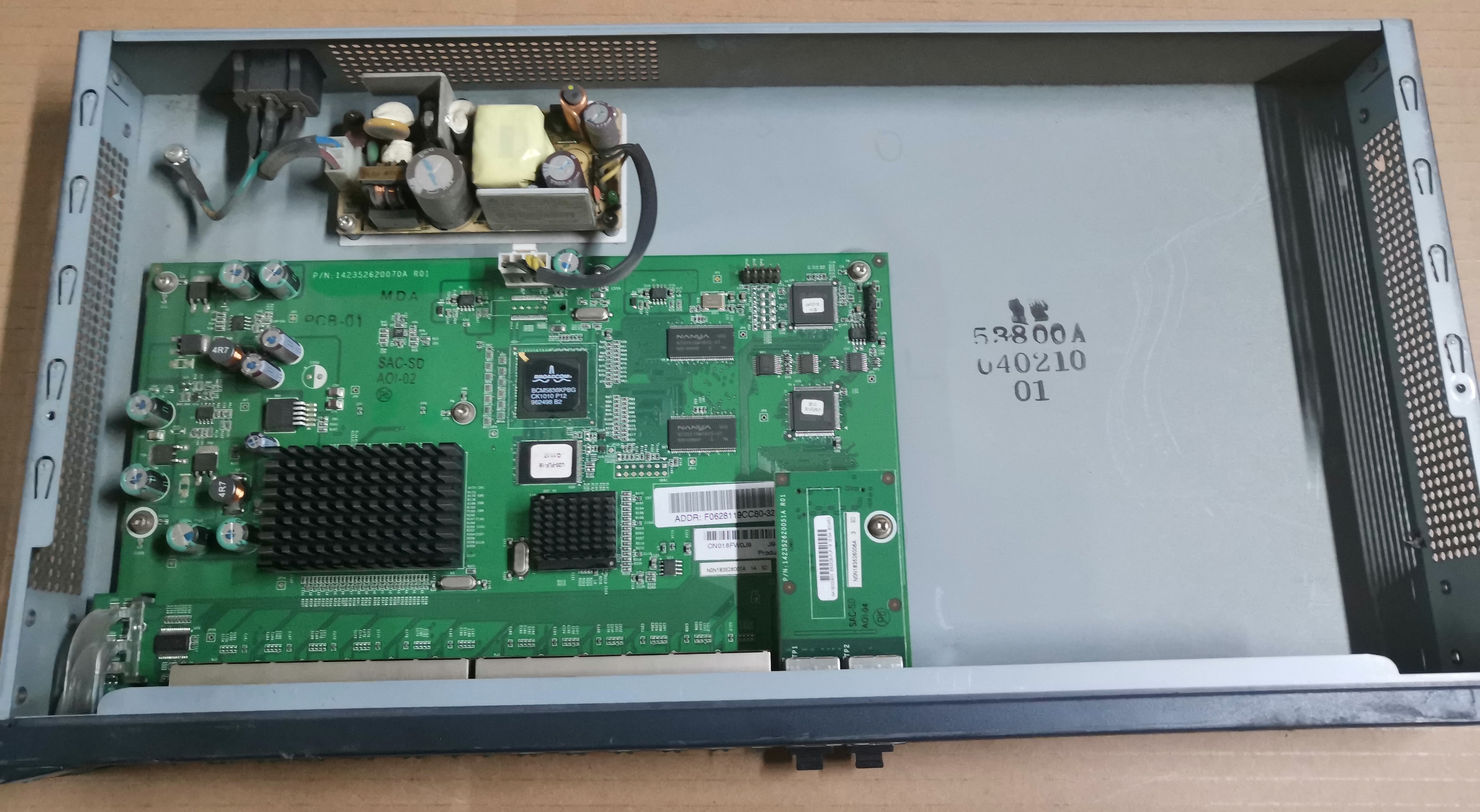 拆解HPProCurveSwitch2510-24,J9019A交换机