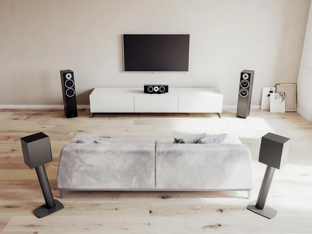 客厅5.1环绕音响布线,家庭影院后环绕音箱之间的距离