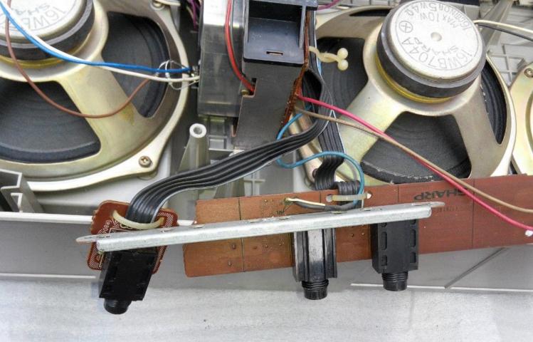 夏普收录机777的尺寸是多少,夏普777收录机电机拆卸视频