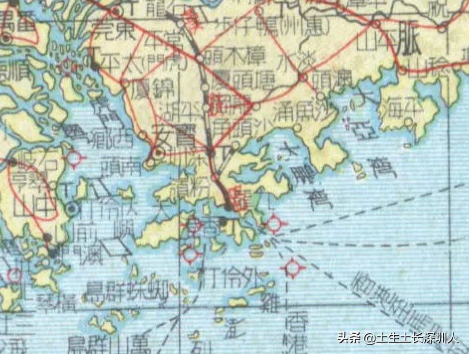 这些深圳老地图，见过一张就算你厉害