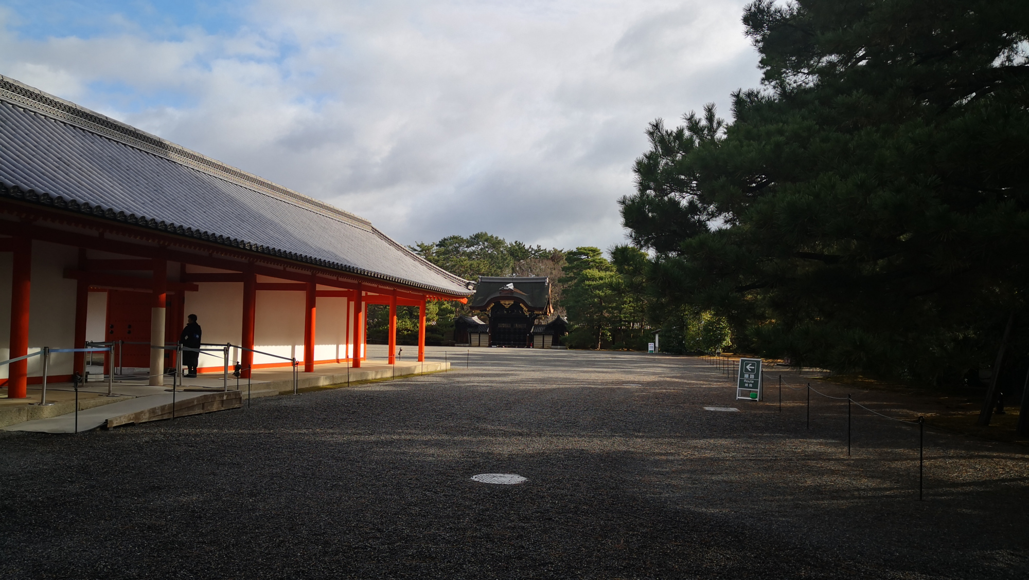 探访日本皇宫,京都旅行京都御所