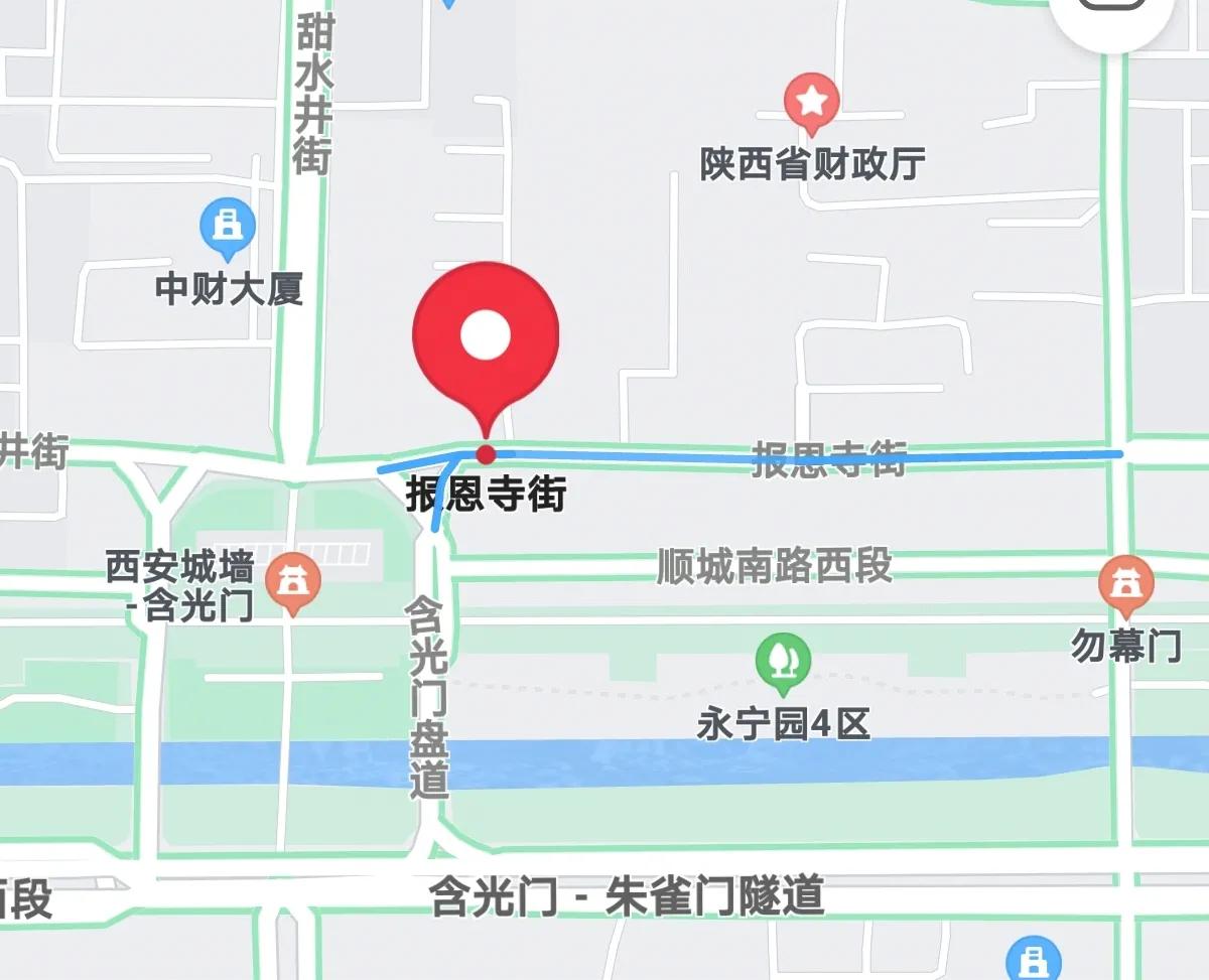 西安报恩寺在什么地方,西安报恩寺街属于哪个社区