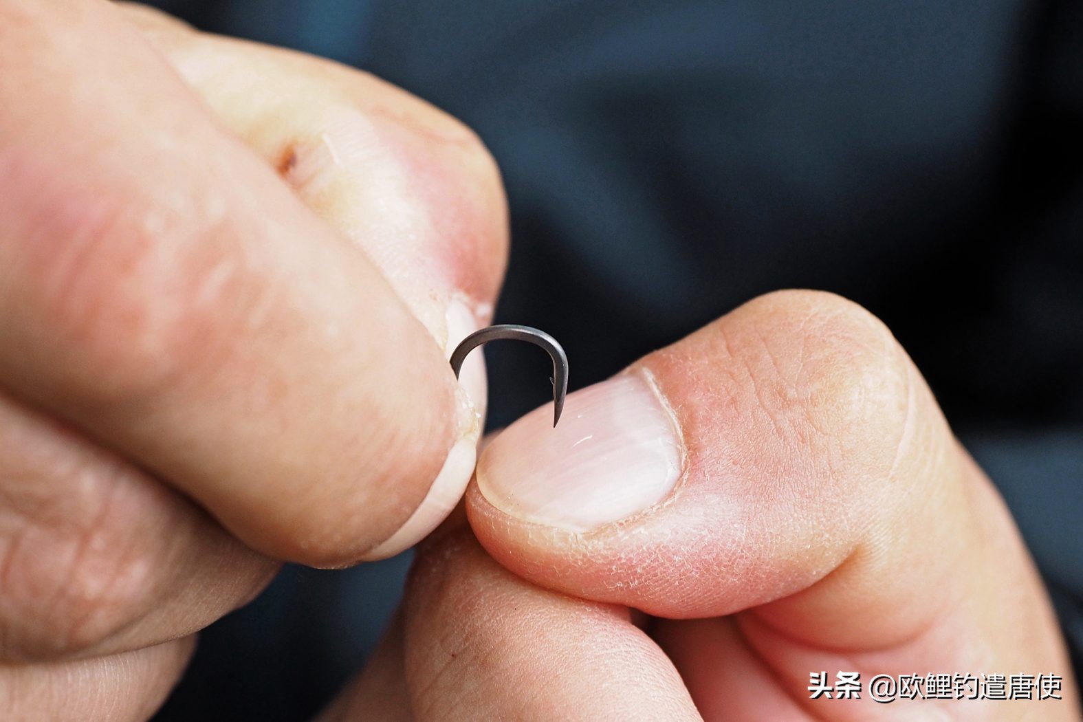 歪头钩钓鱼技巧,钓白条用钩技巧