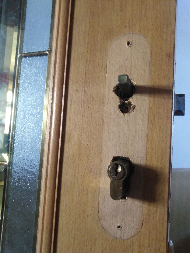 双执手锁拆卸图解,双锁体门锁怎么安装