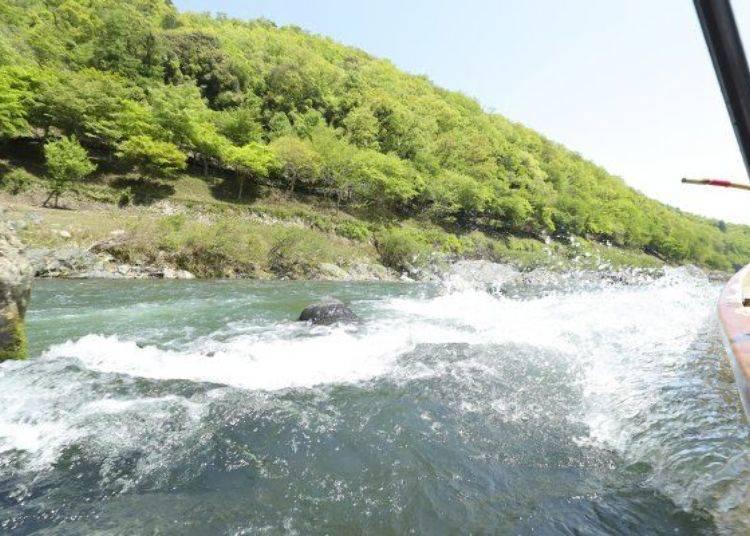 京都保津川,日本京都游船