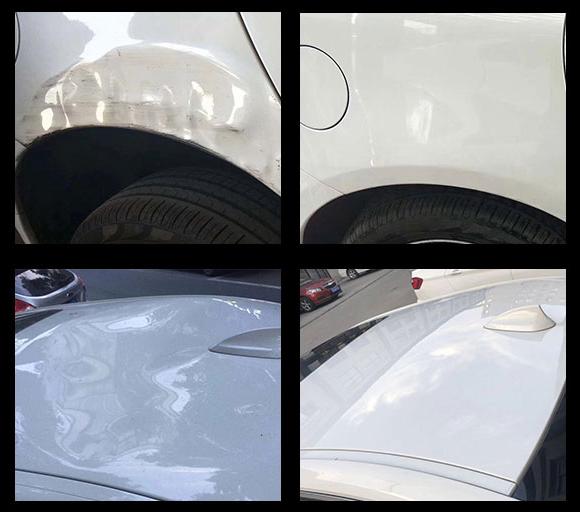 怎么修理车表面的坑,修理爱车注意什么