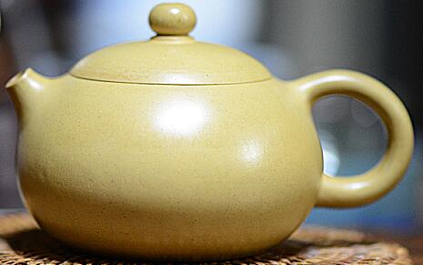 绿泥紫砂壶德钟,天福绿泥紫砂壶