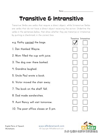 及物动词和不及物动词的区别是,及物动词和不及物动词的区别