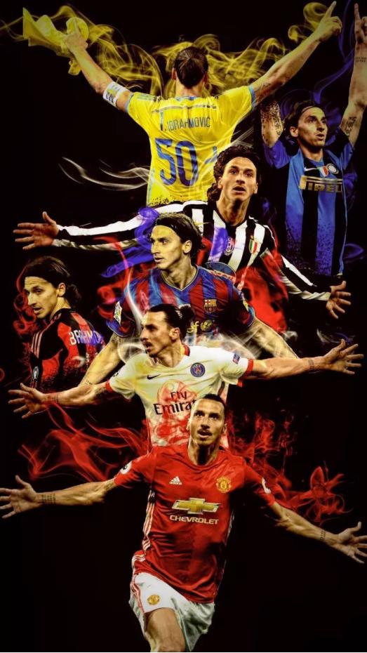 伊布拉希莫维奇背后纹身,伊布拉希莫维奇纹身壁纸