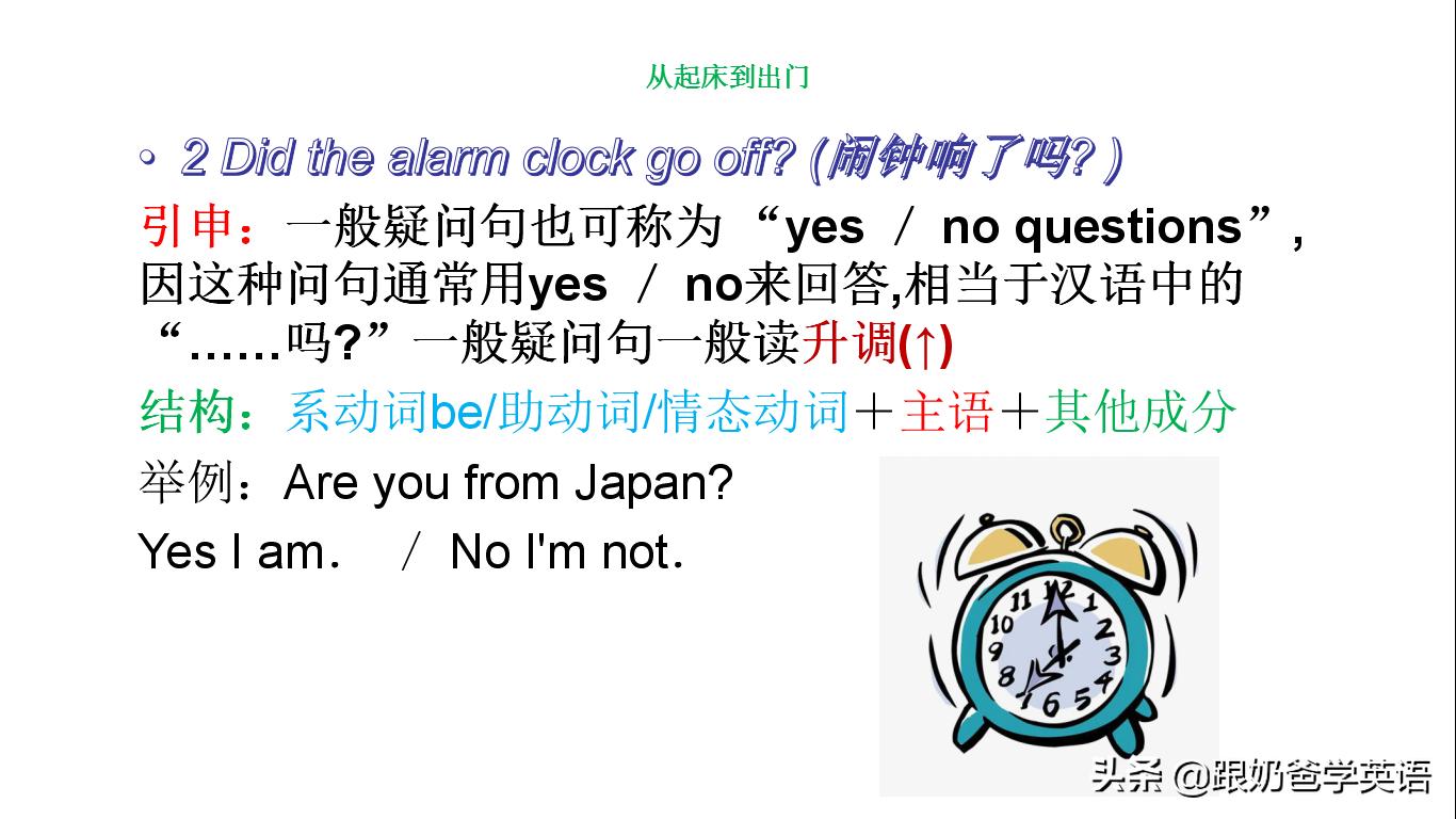 每日一句英语口语早上好,早上好英语口语对话