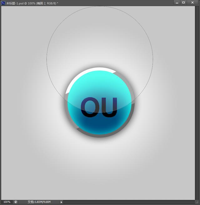 ps金属边框水晶按钮怎么做,ps制作水晶按钮教程