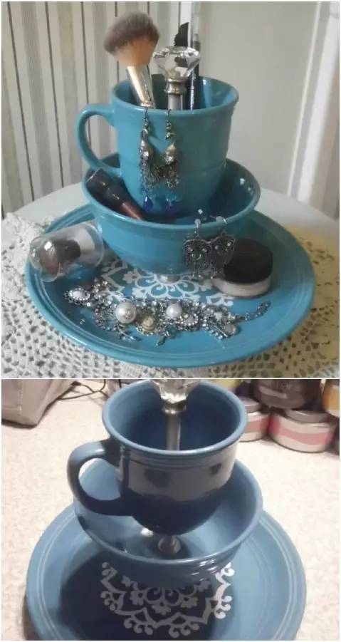 杯子手工改造,手工装饰自己的玻璃杯