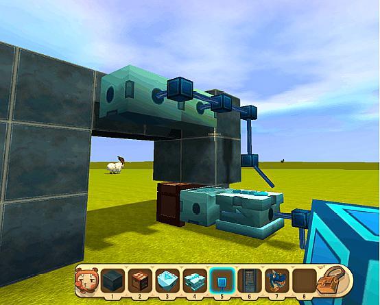 迷你世界教程感应自动门,迷你世界如何制作感应门