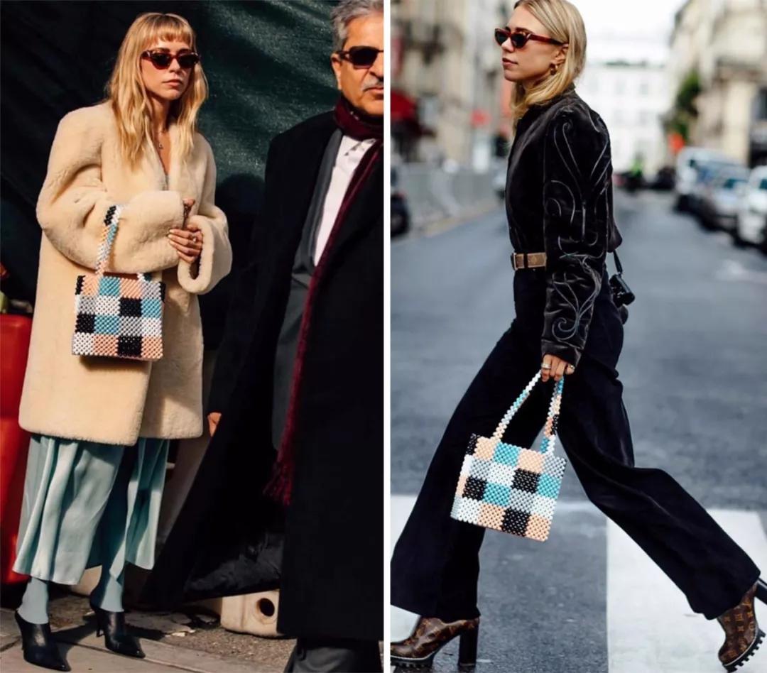 2020冬天流行什么包包款式,今年流行的串珠包