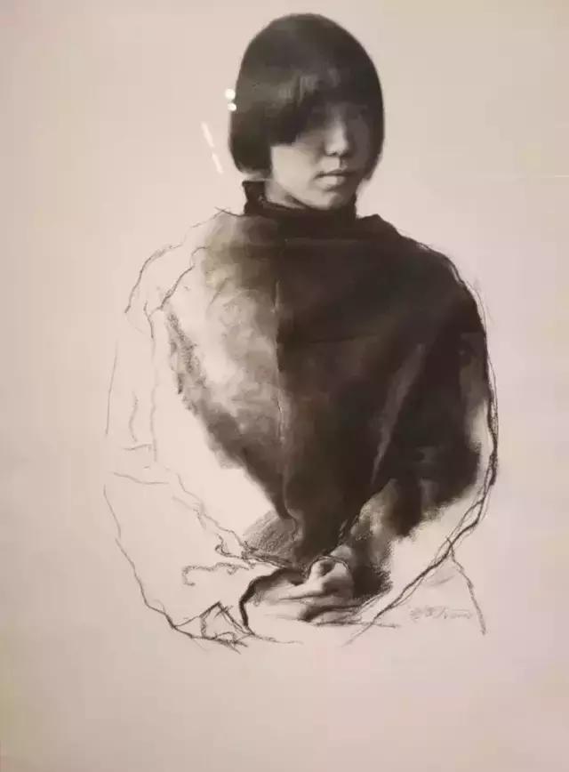 全国素描比赛第一名,九大美院素描欣赏