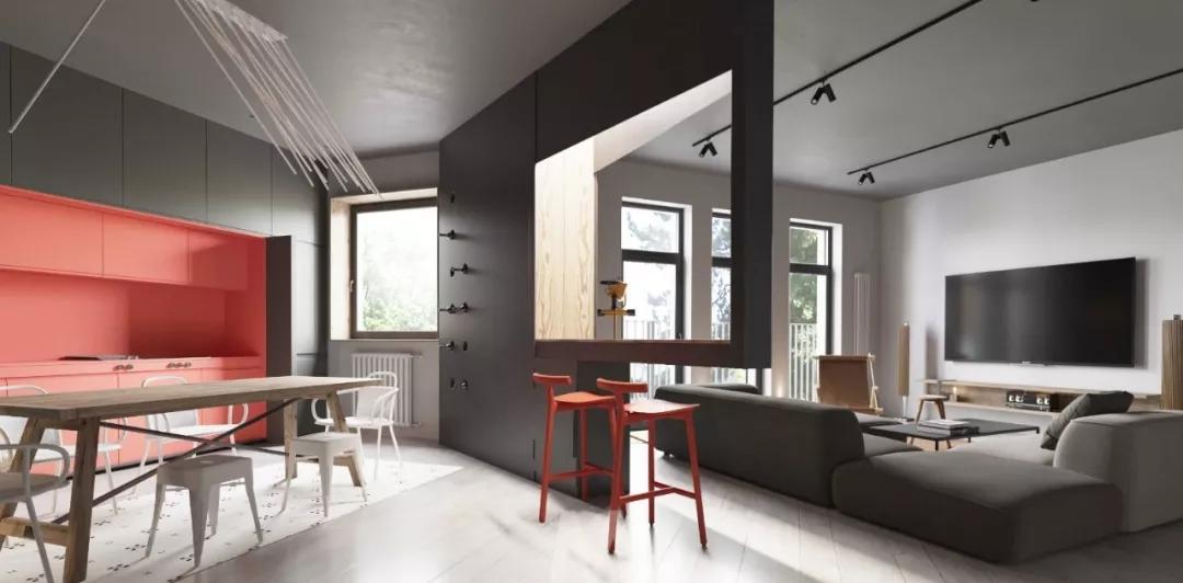 100个简约隔断设计,隔断才是空间的改造大师