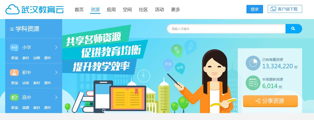 武汉市教育云空中课堂在线教学,怎么操作湖北教育云