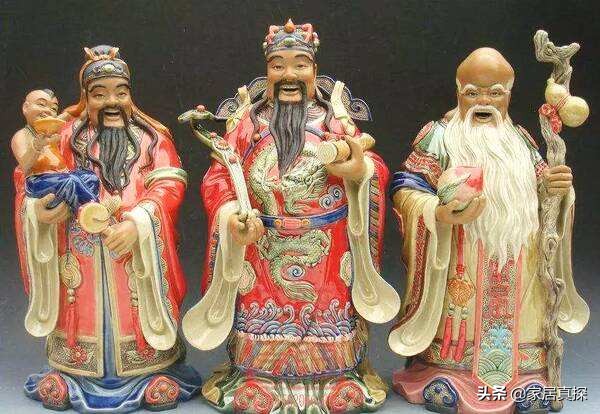 财神爷摆在客厅图片,财神爷摆多高才正确