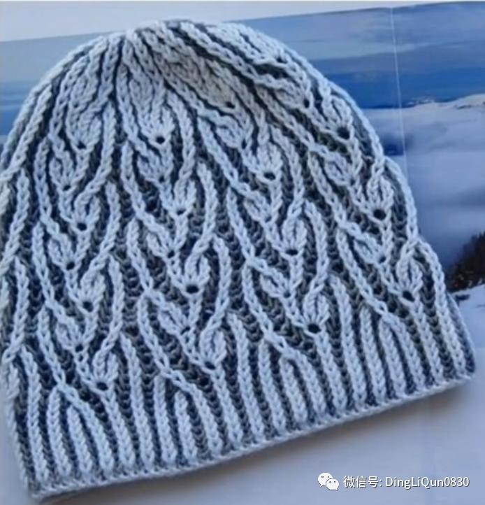 怎么做花式针织帽子教程,好玩好看的针织帽子