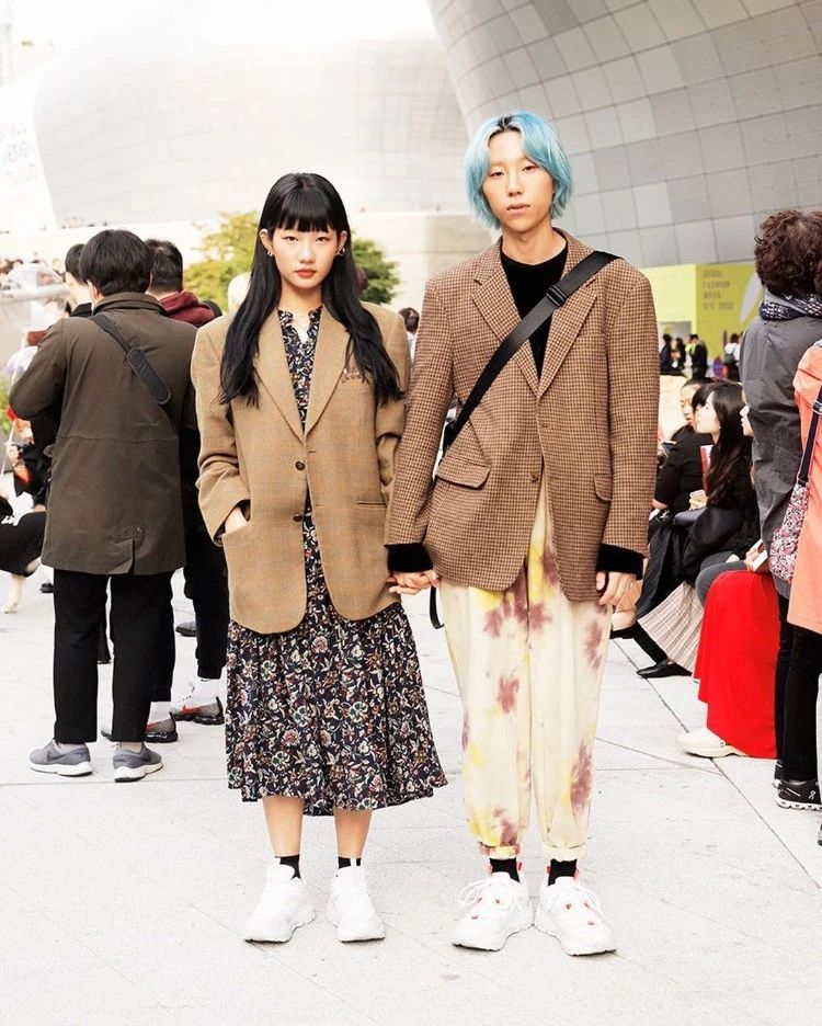 亚洲街头穿衣搭配,日韩潮流穿搭精选