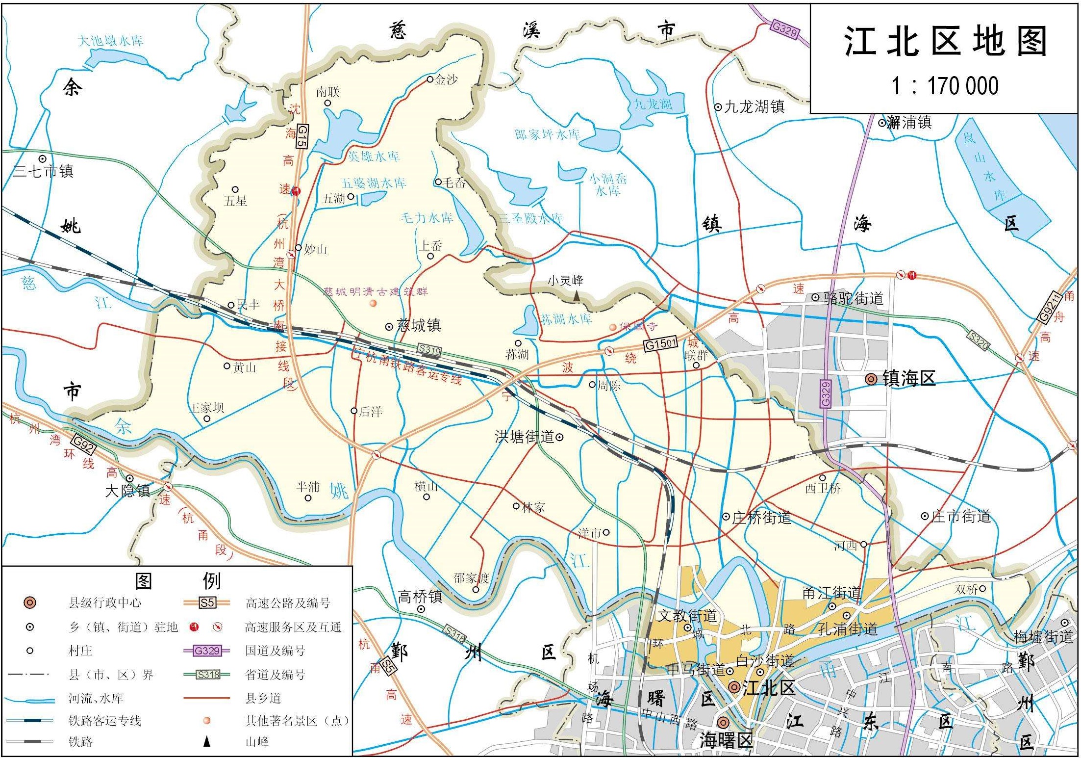 中国有没有江北,重庆江北区和宁波江北区
