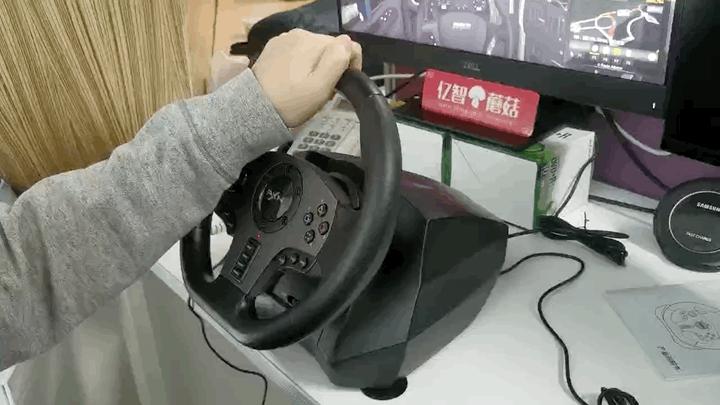 莱仕达v9方向盘深度评测,莱仕达v9玩地平线5方向盘