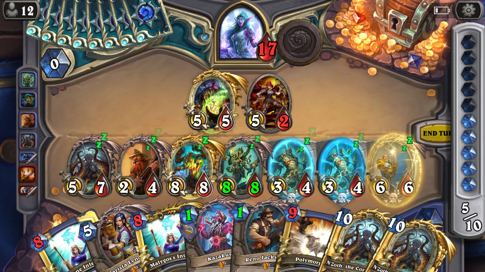 炉石传说狂野模式银河法卡组推荐 (炉石传说狂野宇宙术最新卡组)