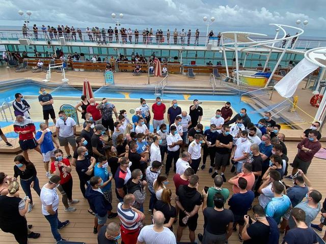 美国邮轮上百名乘客和船员感染,全球近50艘邮轮感染